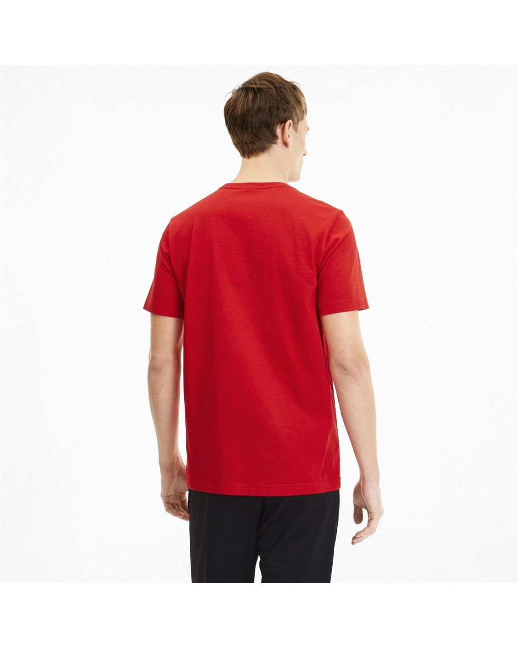PUMA Red Teamgoal 23 Casuals T-Shirt for men