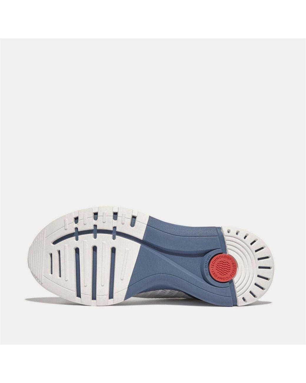 Fitflop Blue Ffx Knit Sports Trainers