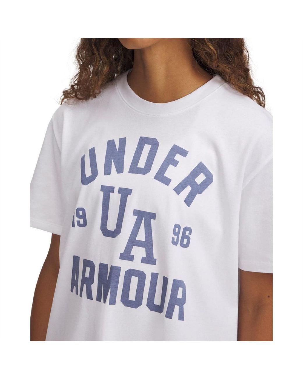 Under Armour Blue Collegiate Oversized T Shirt