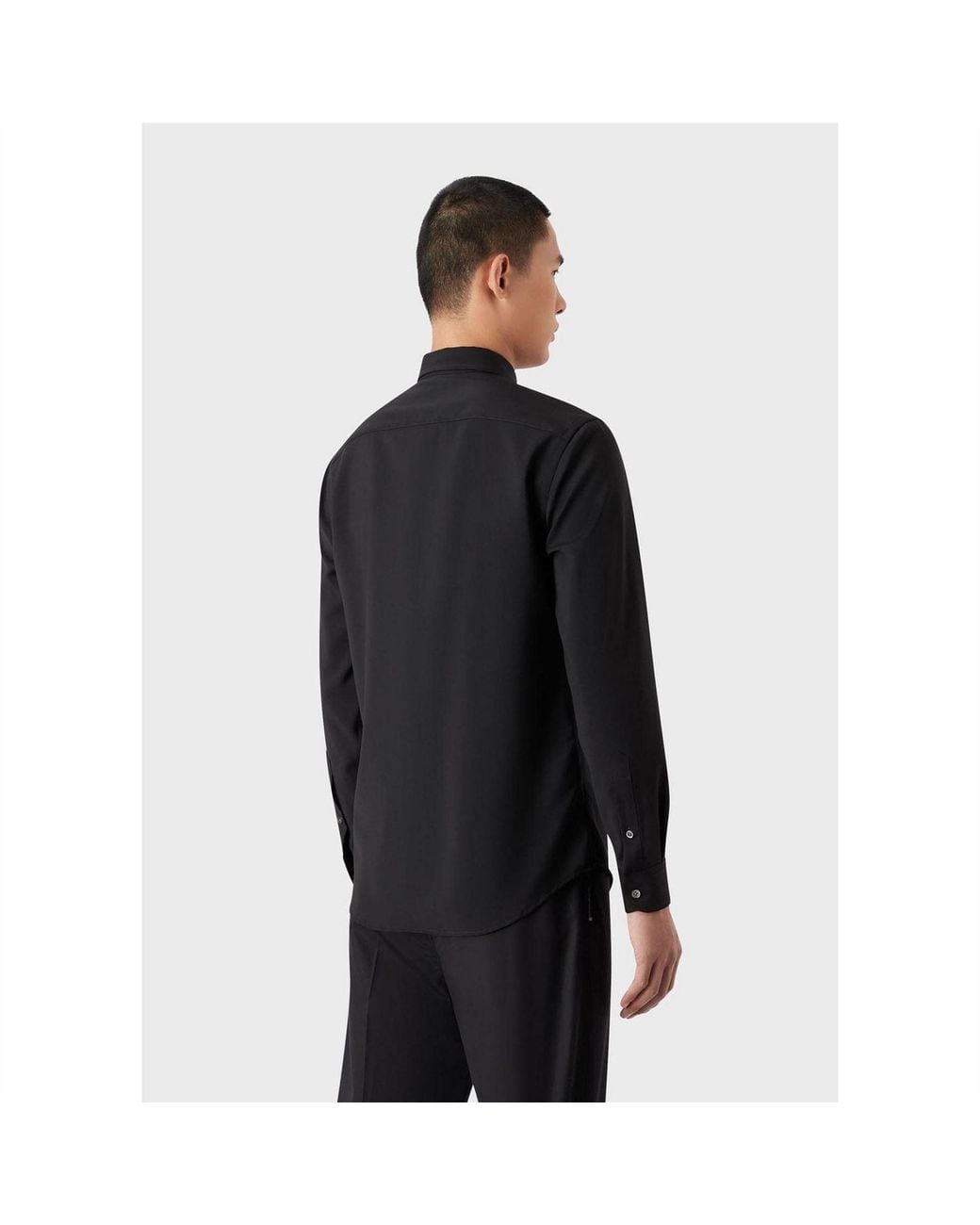 Emporio Armani Black Shirt for men