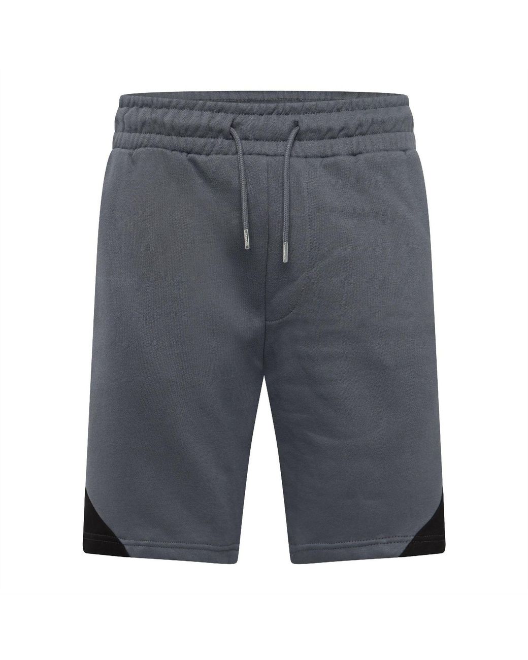 Crosshatch Blue Castlebay Solid Jogger Shorts for men
