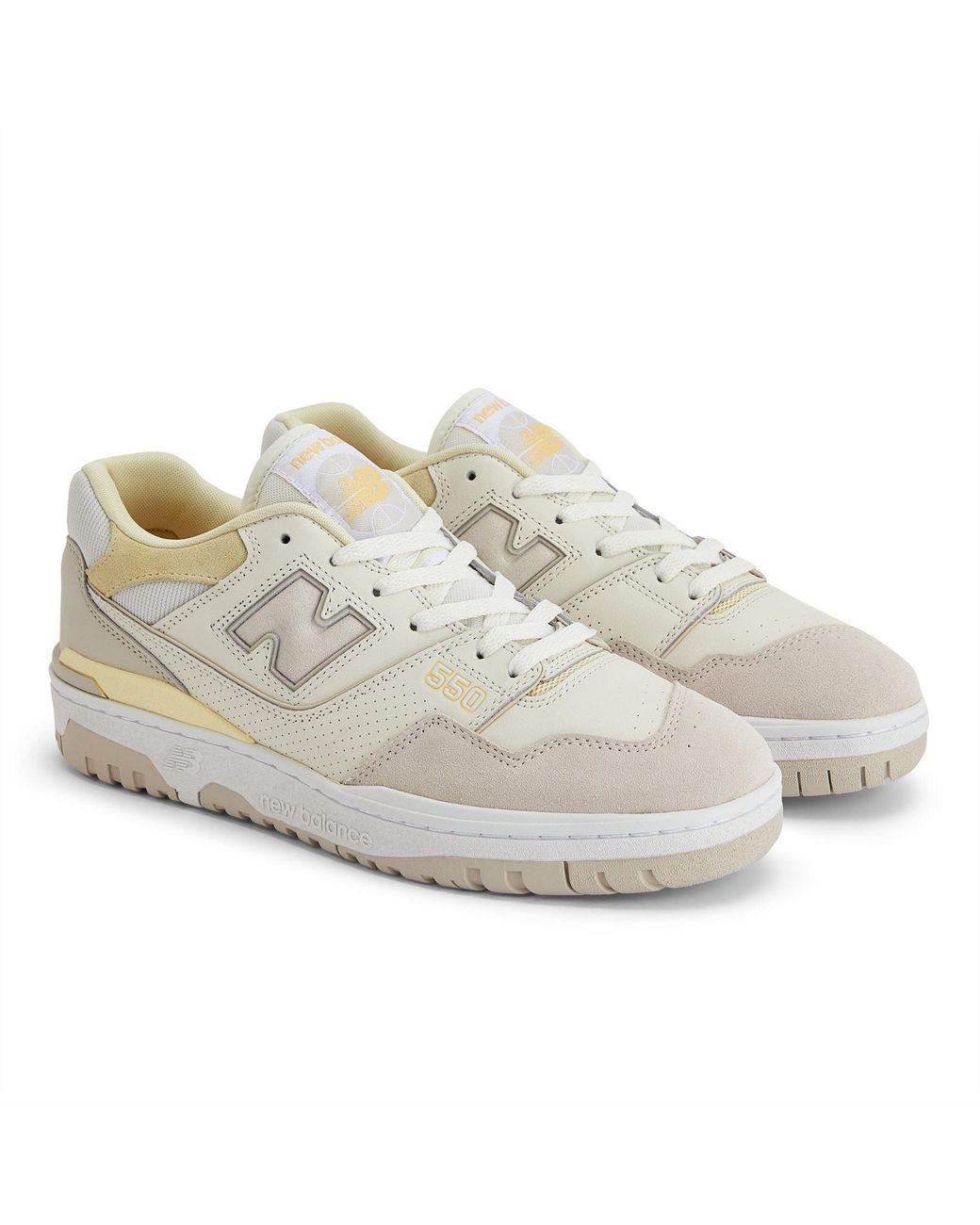 New Balance White 550 Low Top Walking Sneakers 3.5 (36) for men