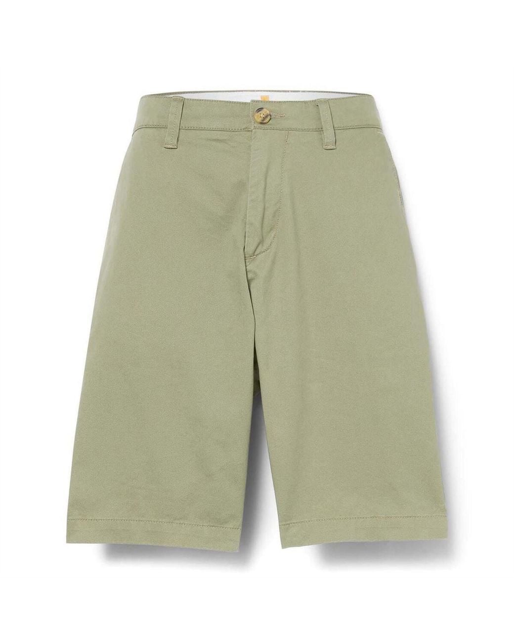 Timberland Green Topsfield Twill Chino Shorts for men