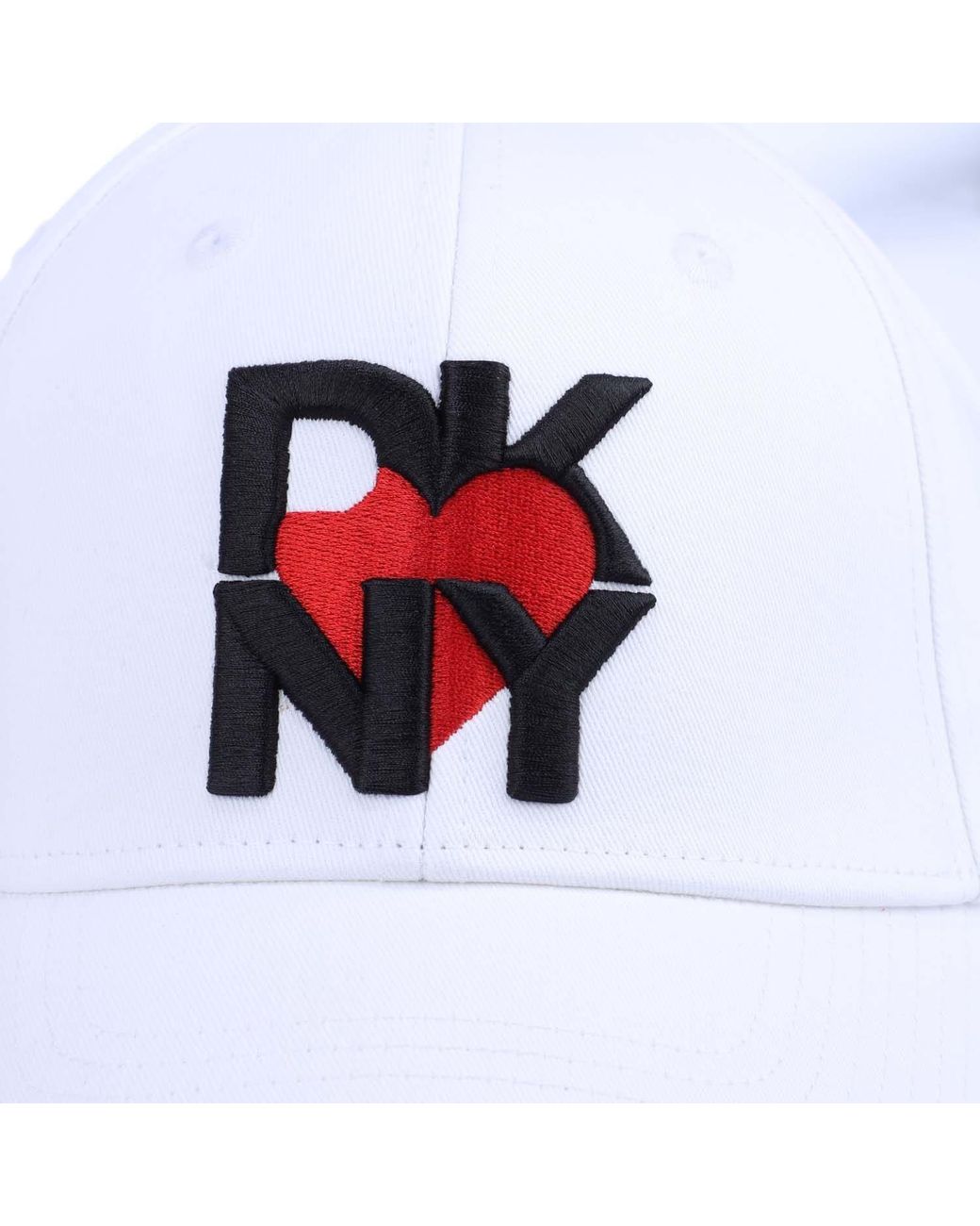 DKNY White Baseball Cap