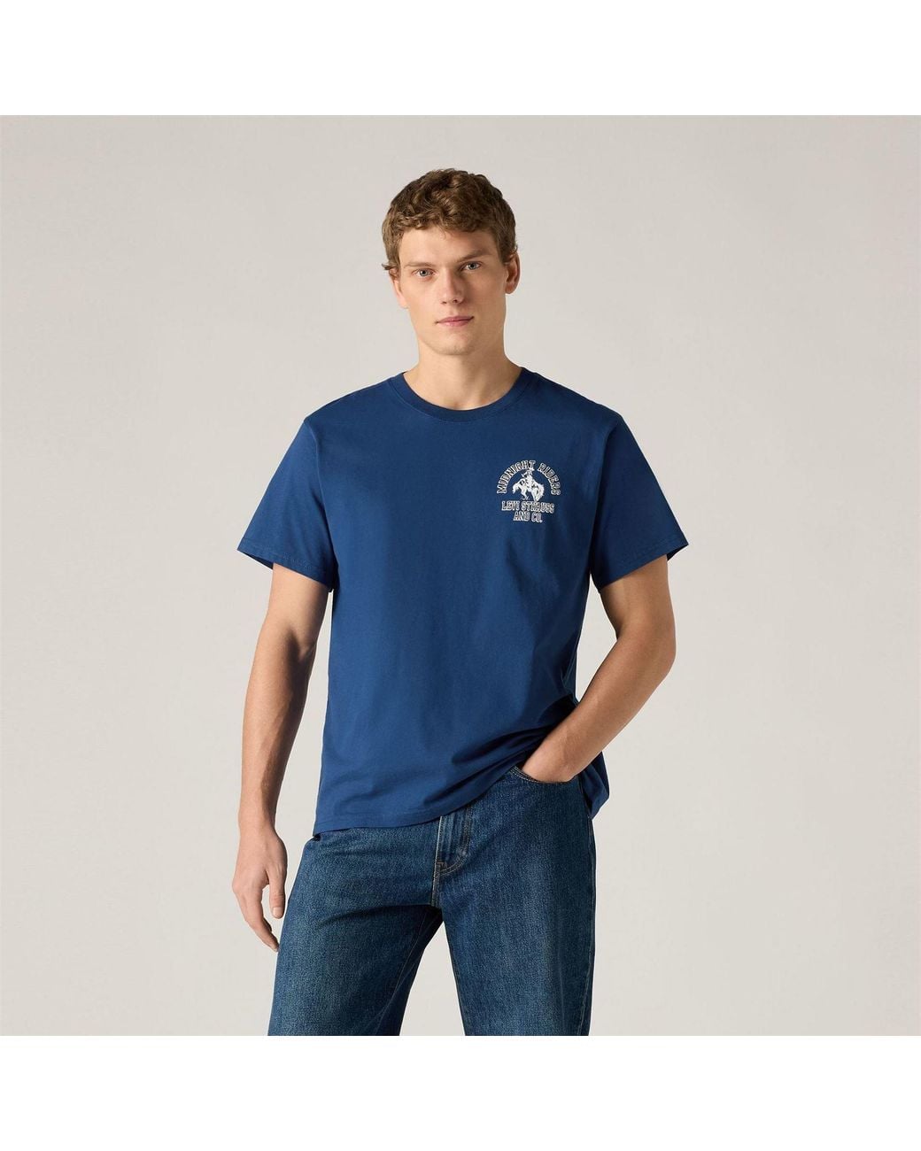Levi's Blue Relaxed Fit Lg for men