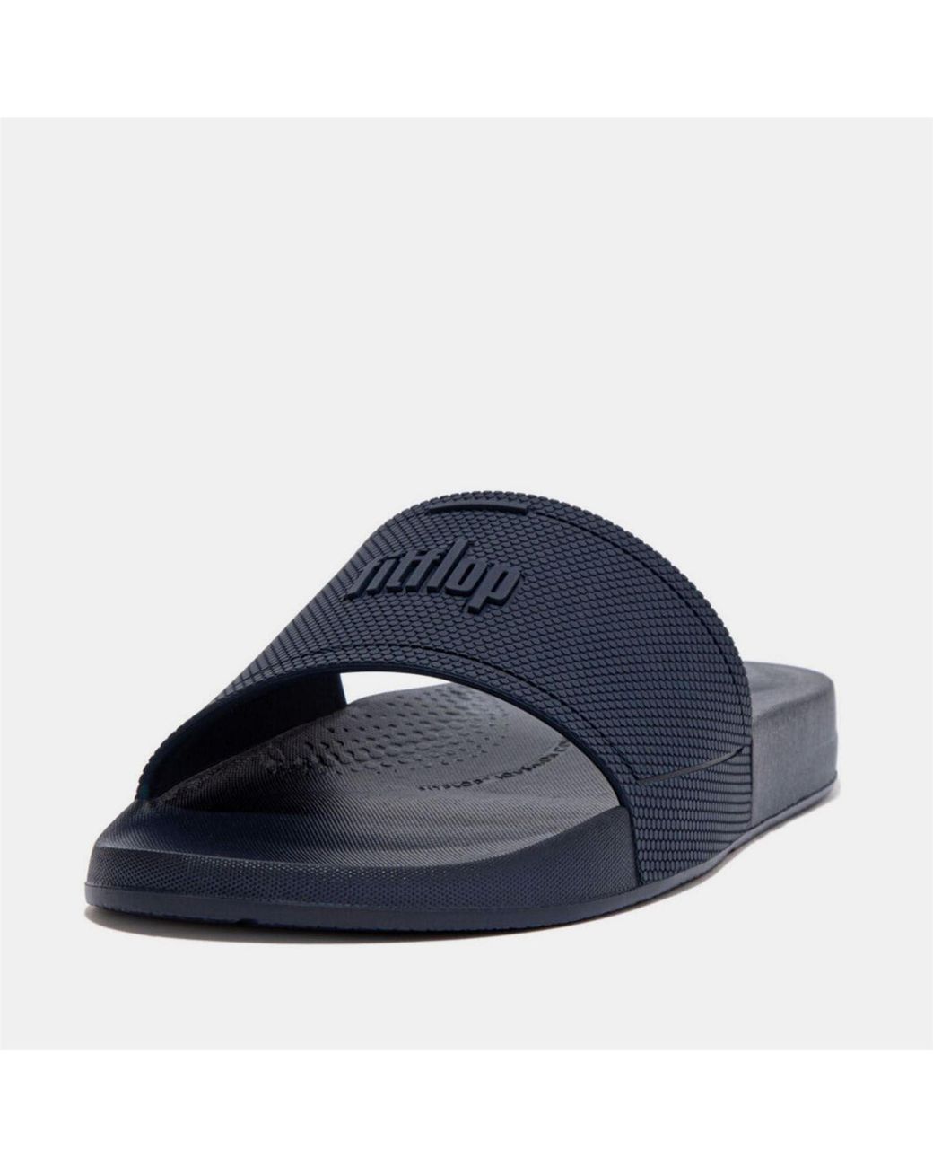 Fitflop Blue Fit Flop Iqushion Pool Sliders