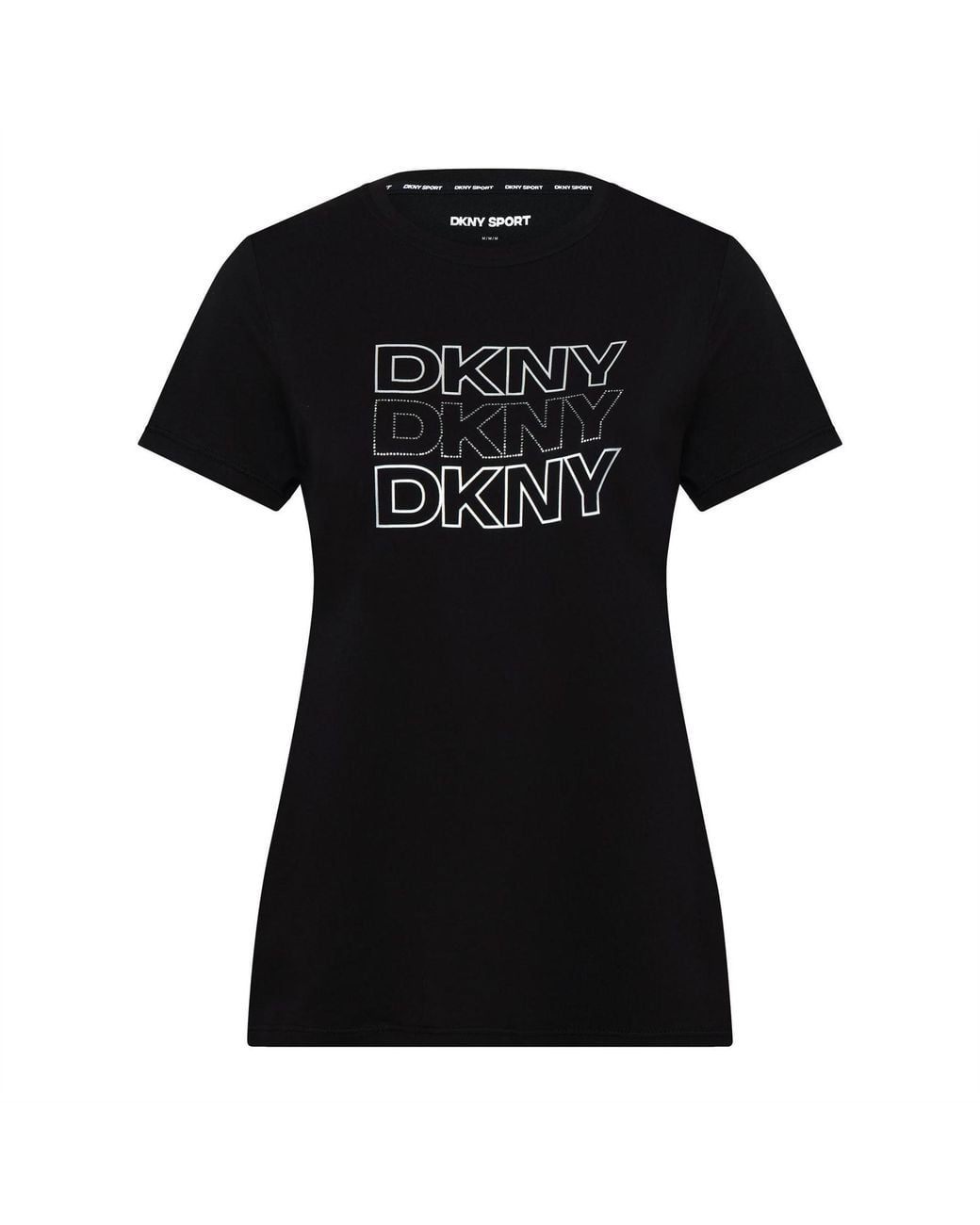DKNY Black Triple Rhinesto 12 (M)