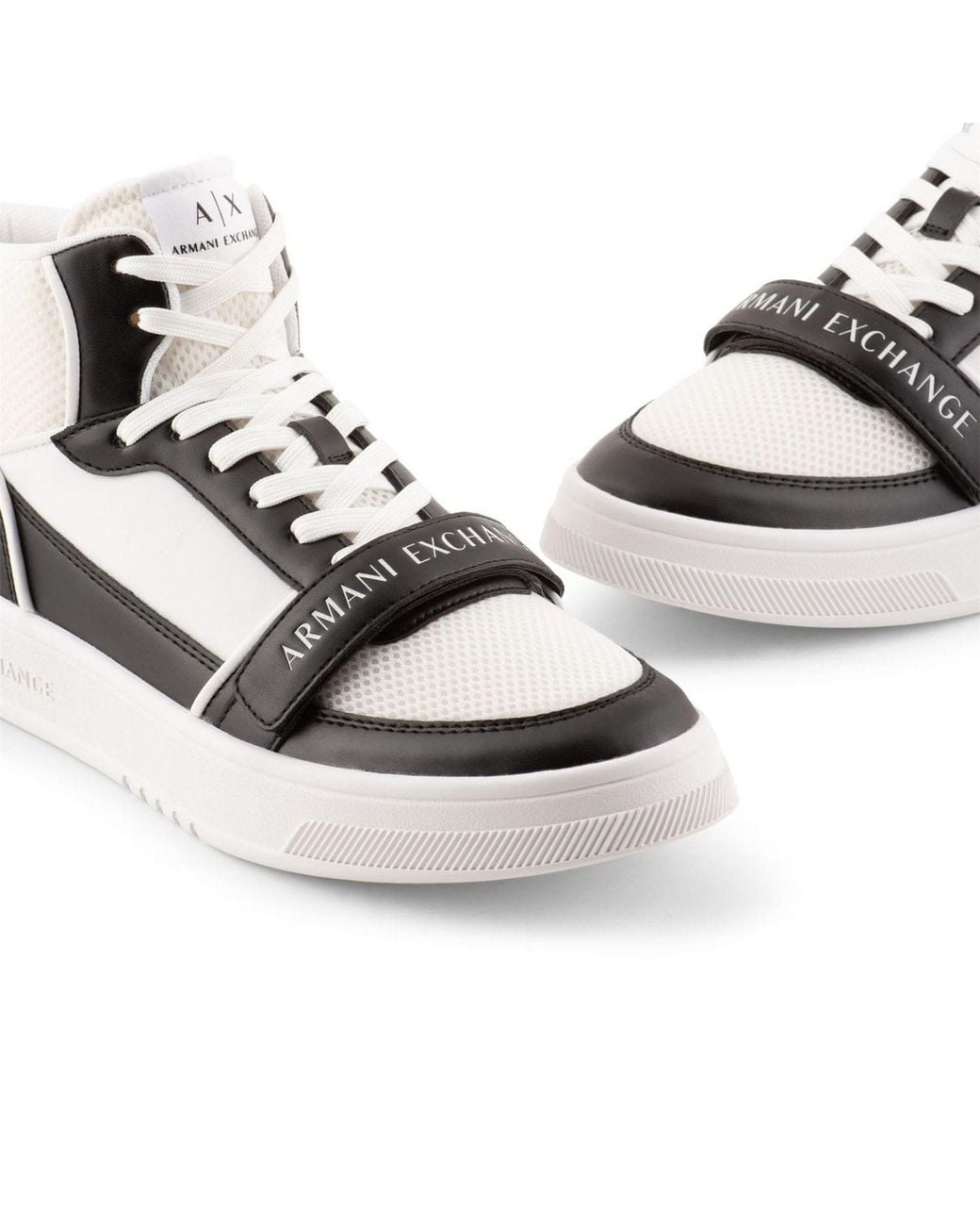 ARMANI EXCHANGE White Trainers for men