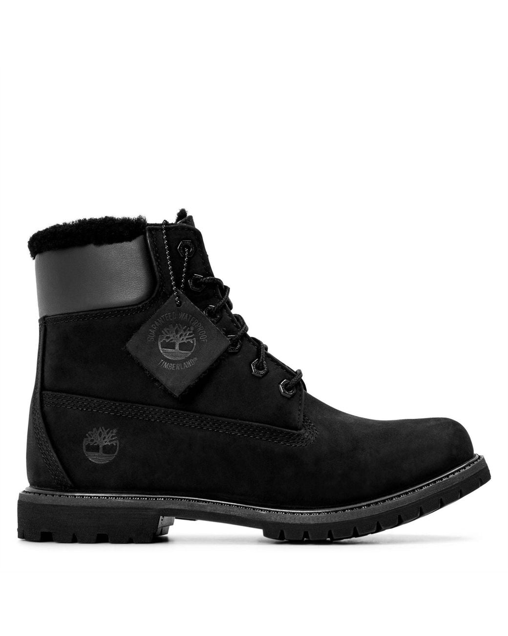 Timberland Black Premium 6 Inch Warm Line