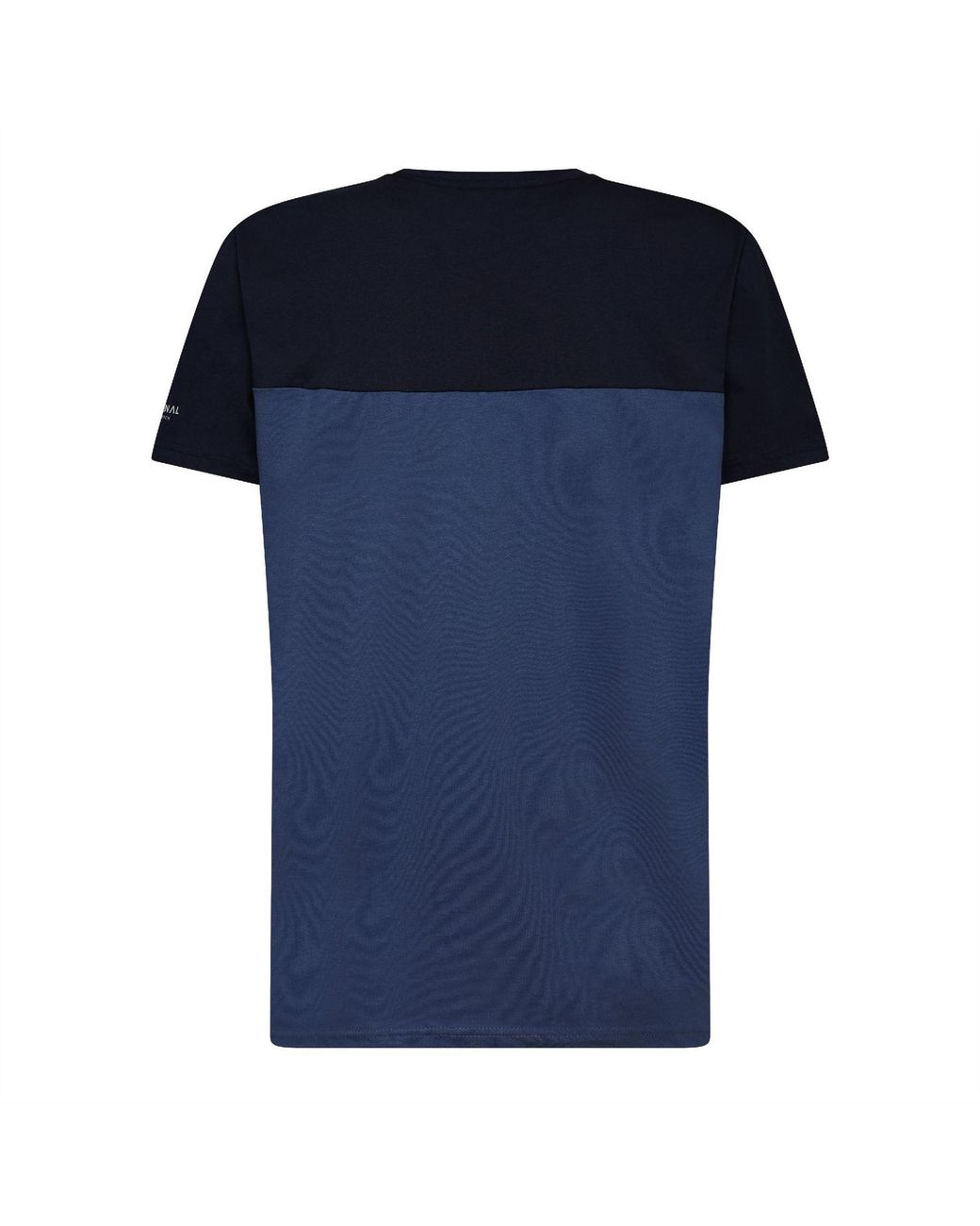 Crosshatch Blue Castlebay Crew Neck Short Sleeve Jersey T-Shirt for men