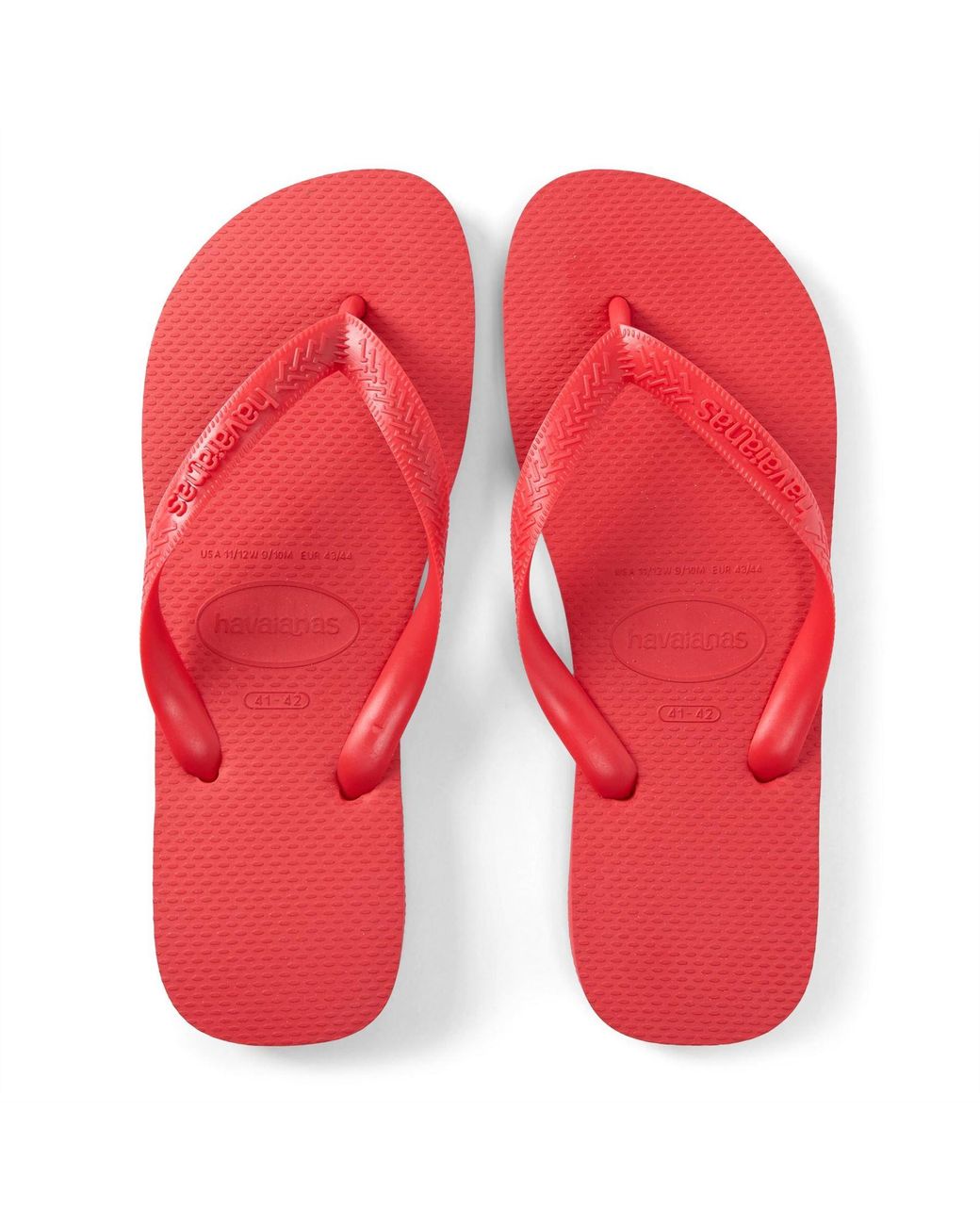Havaianas Red Flip Flops