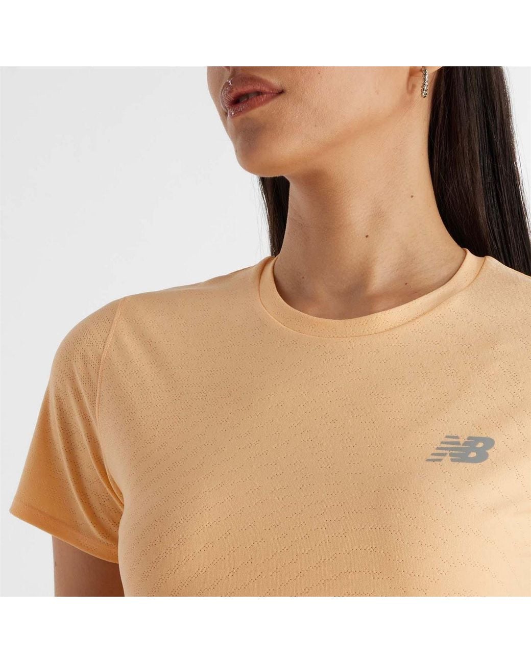 New Balance Orange Slim T Shirt