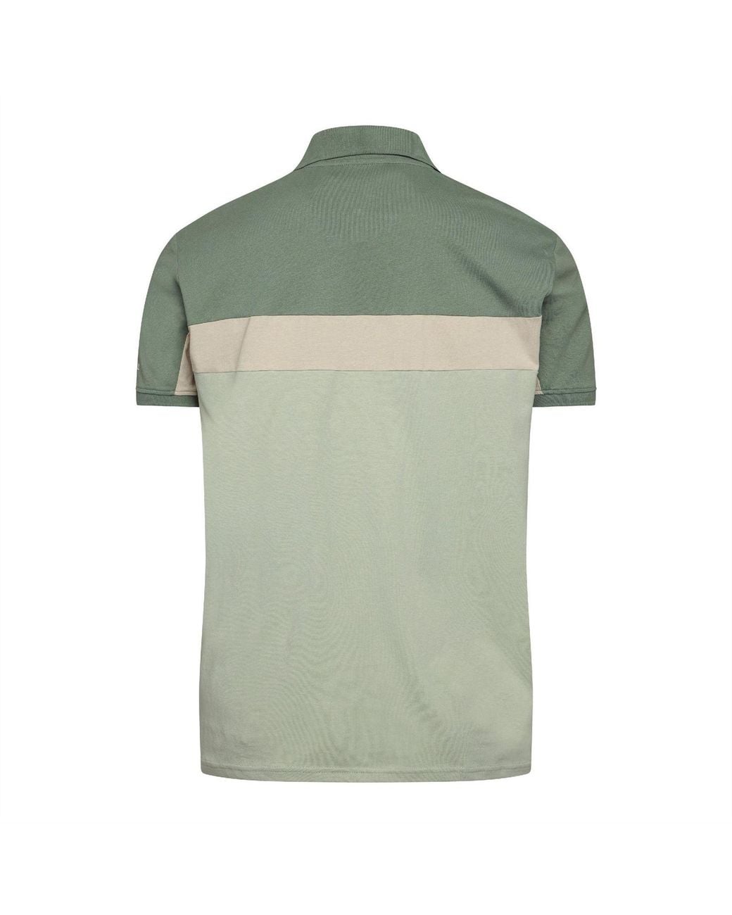 Crosshatch Natural Collared Neck Short Sleeve Regular Fit Polo Shirt for men