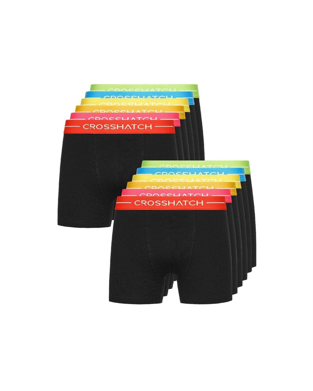 Crosshatch Black Pack Of Astral Mve Boxers for men