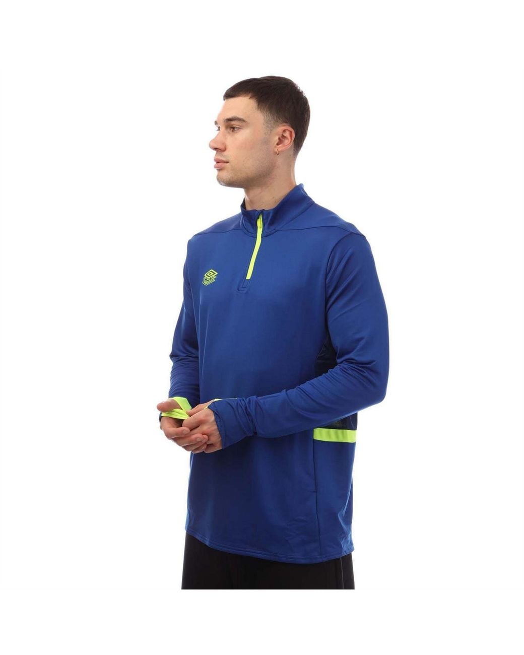 Umbro Blue Mid Layer Training Top for men