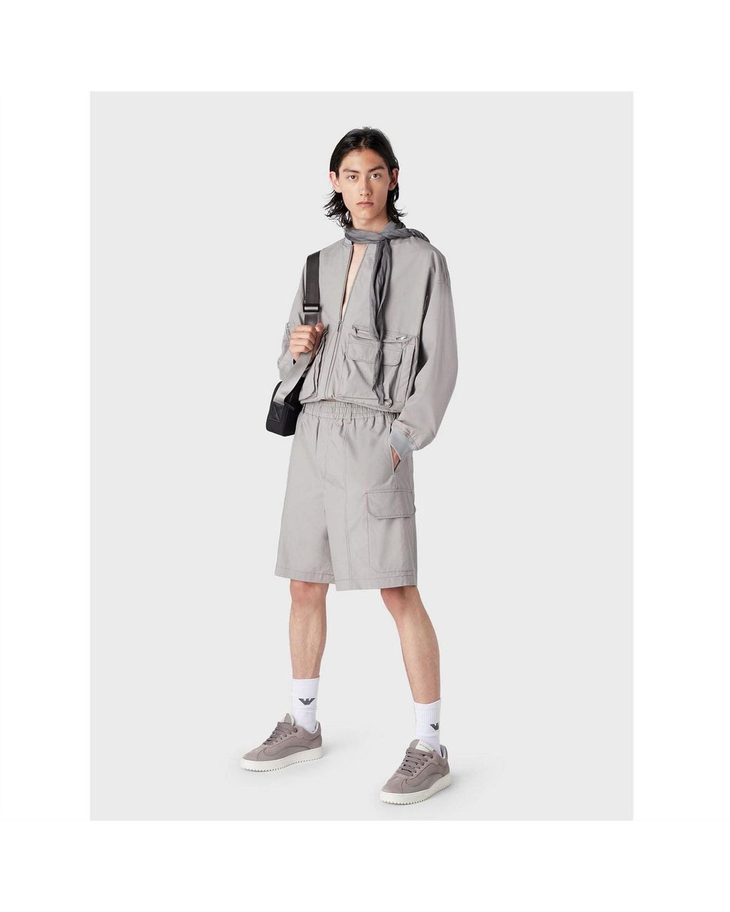 EA7 Gray Jacket for men