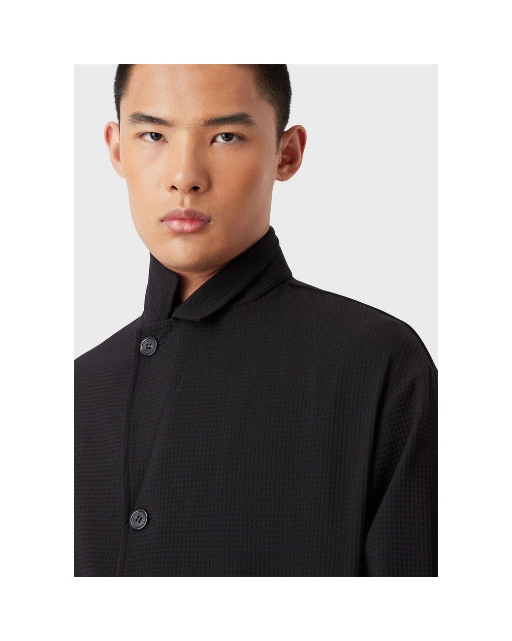 EA7 Black Jacket for men
