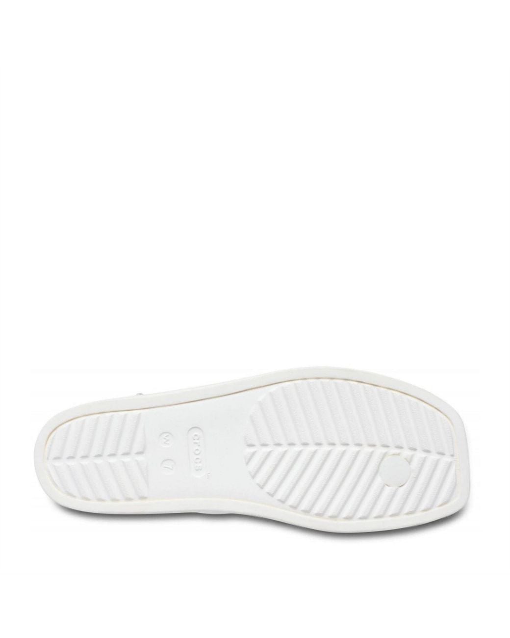 CROCSTM White Thong Flip Sandals