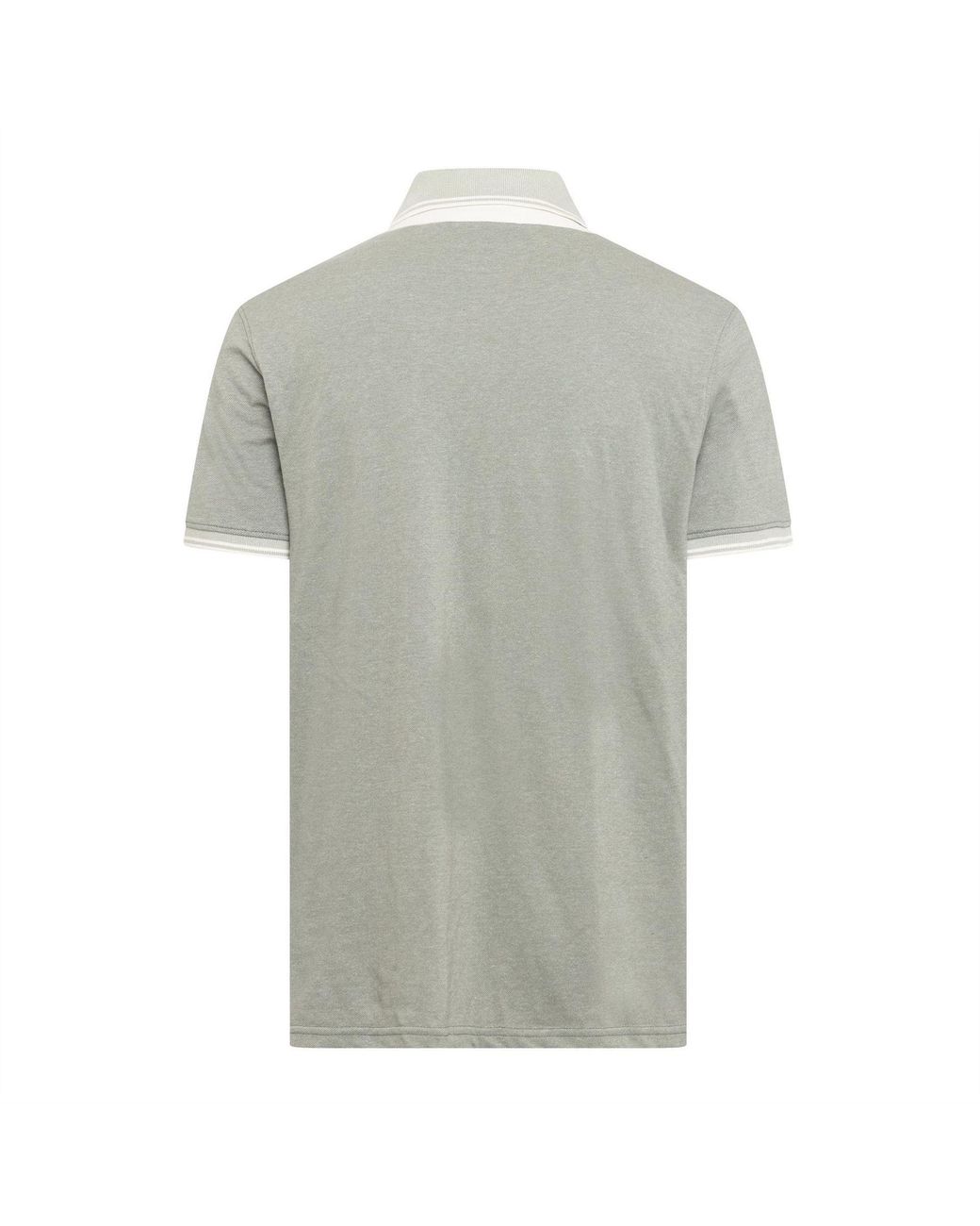 Crosshatch Gray Preece Polo Shirt, Collared Neck, Short Sleeve for men