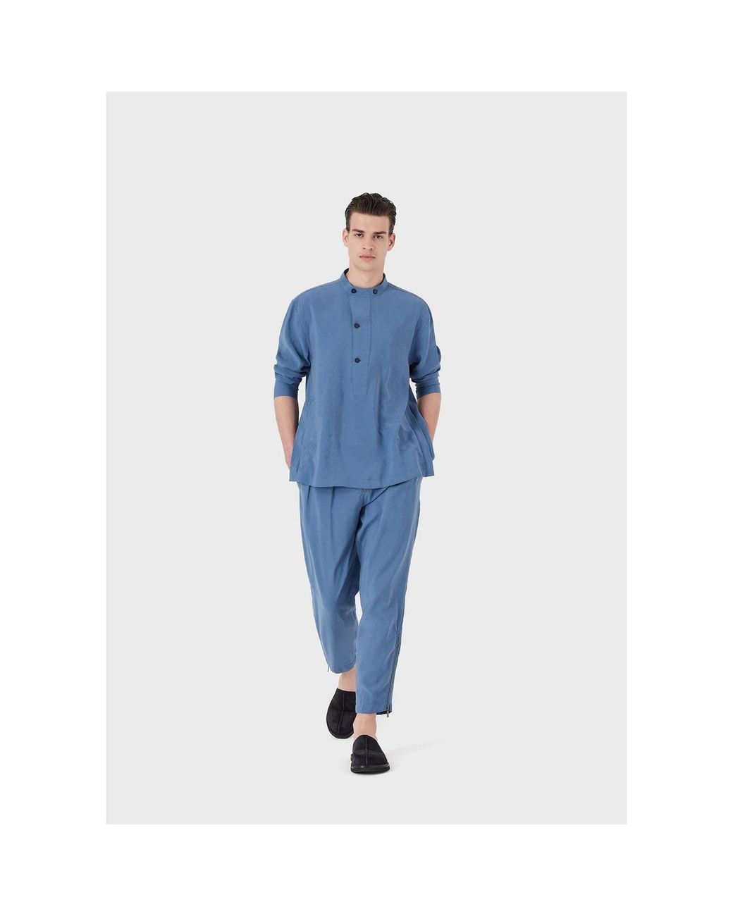 EA7 Blue Jacket for men