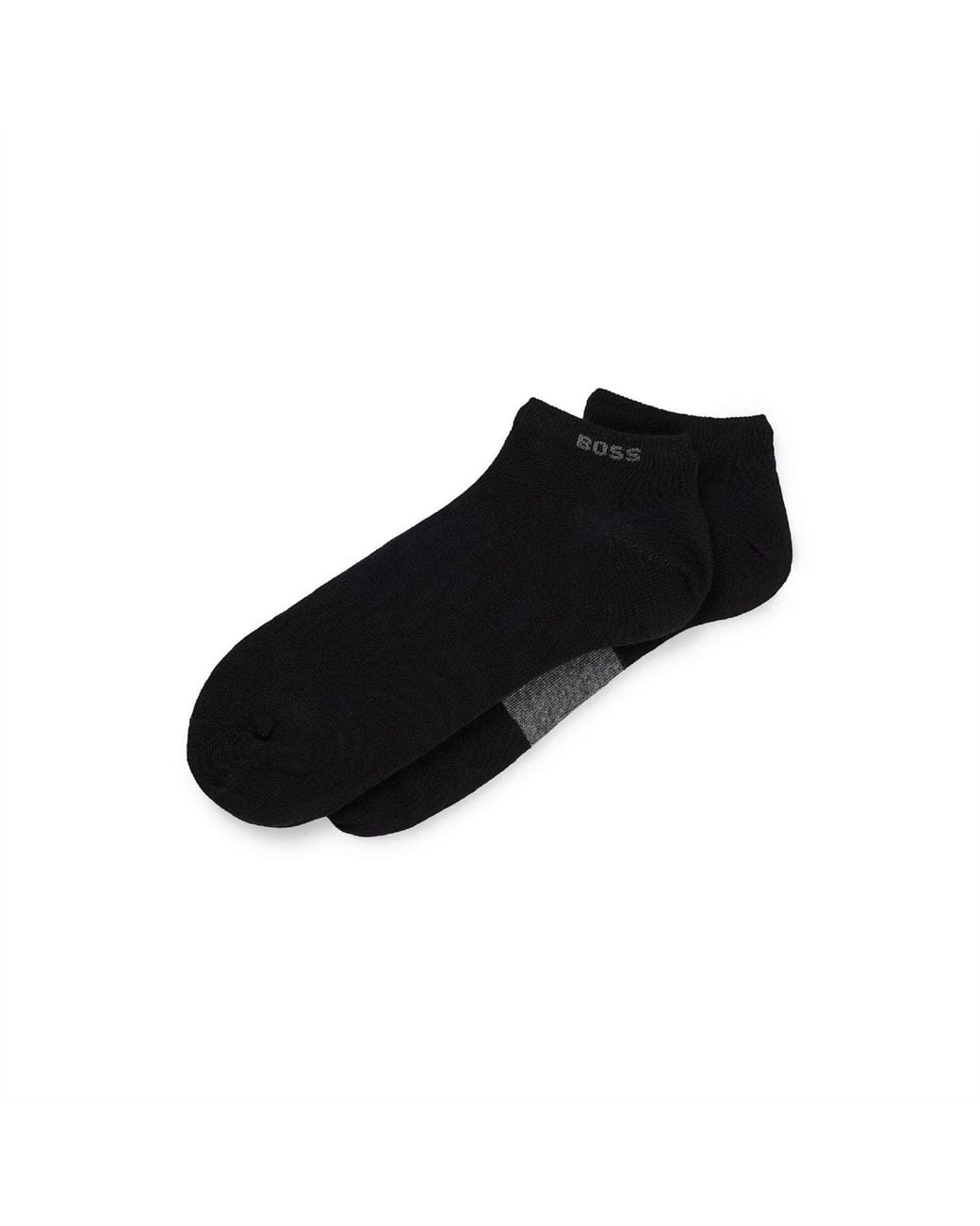 Boss Black Pack Of Logo Ankle Socks for men