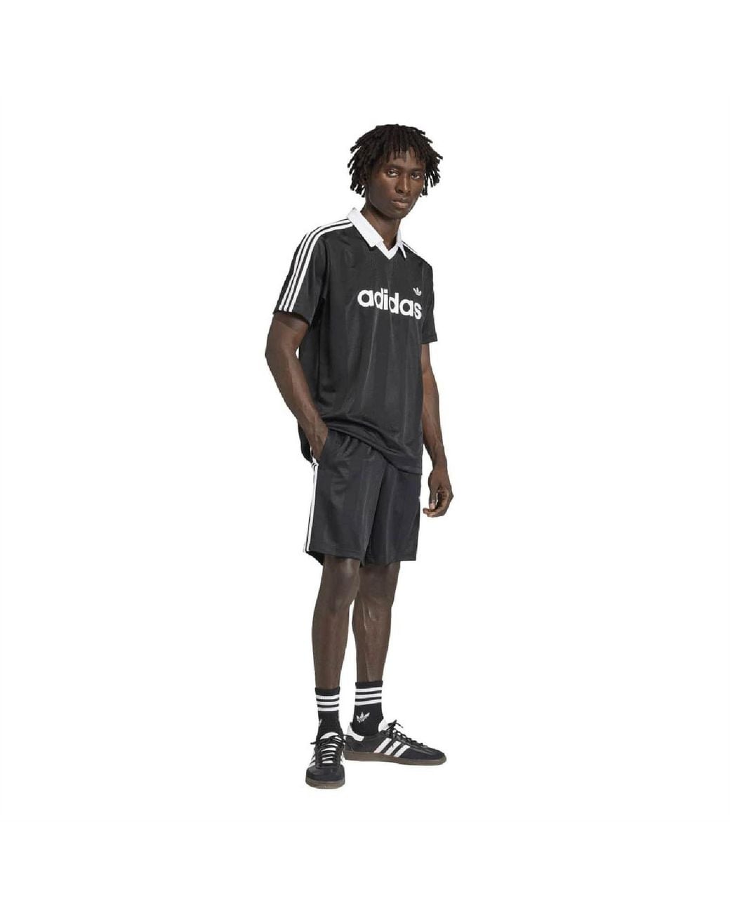 Adidas Originals Black 3S Loose Engi for men