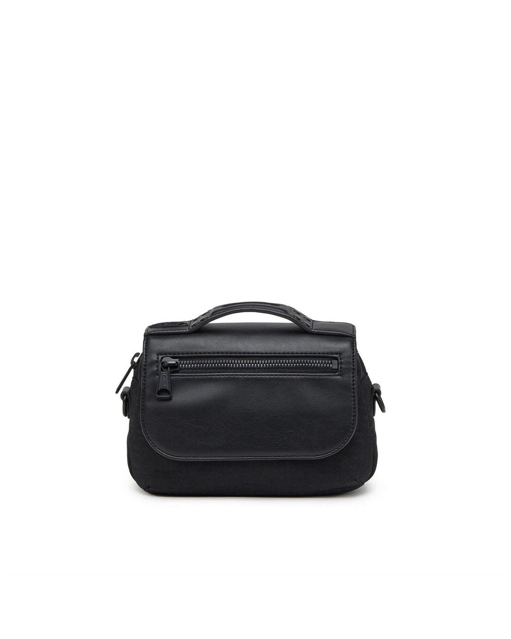 DIESEL Black Mono Mini Messenger Bag for men