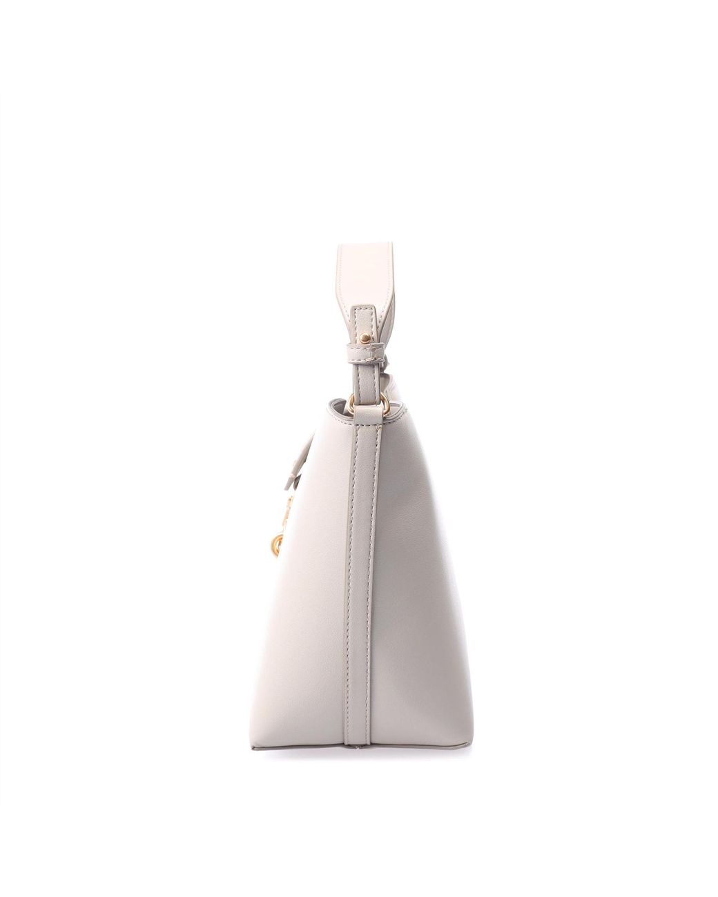 DKNY White Taira Bucket Bag