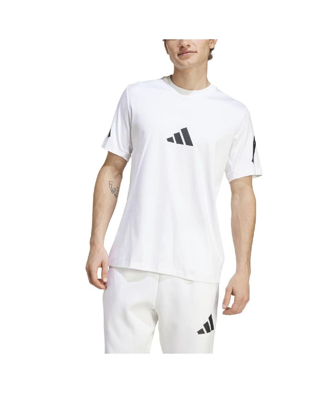 Adidas White M Z.N.E. Tee for men