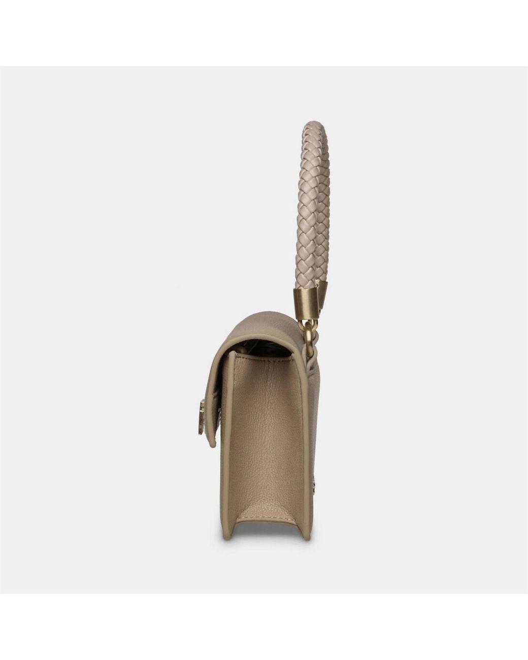 Steve Madden Natural Bnesta Cross Body Bag With Metal Logo