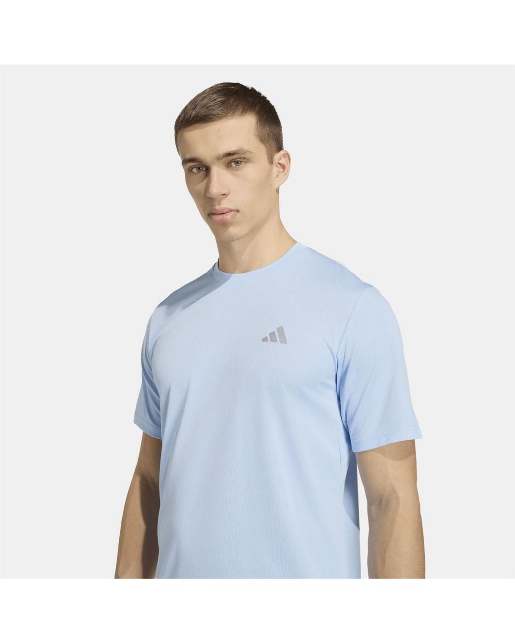 Adidas Blue Essentials Training T Shirt for men