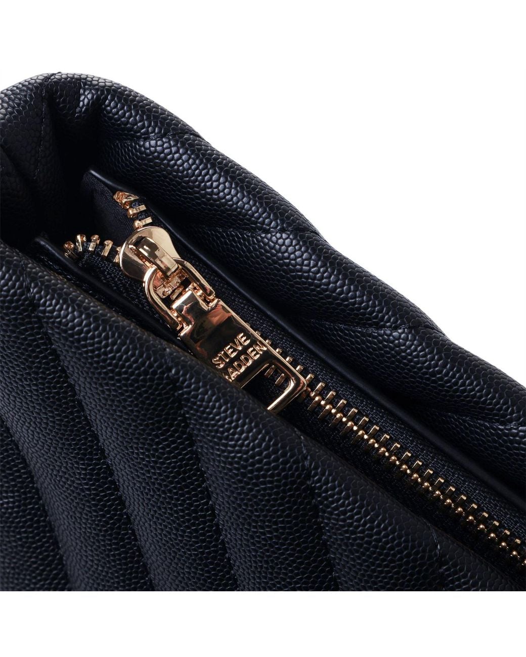 Steve Madden Blue Bjude 2 Textured Tote With-Tone Hardware