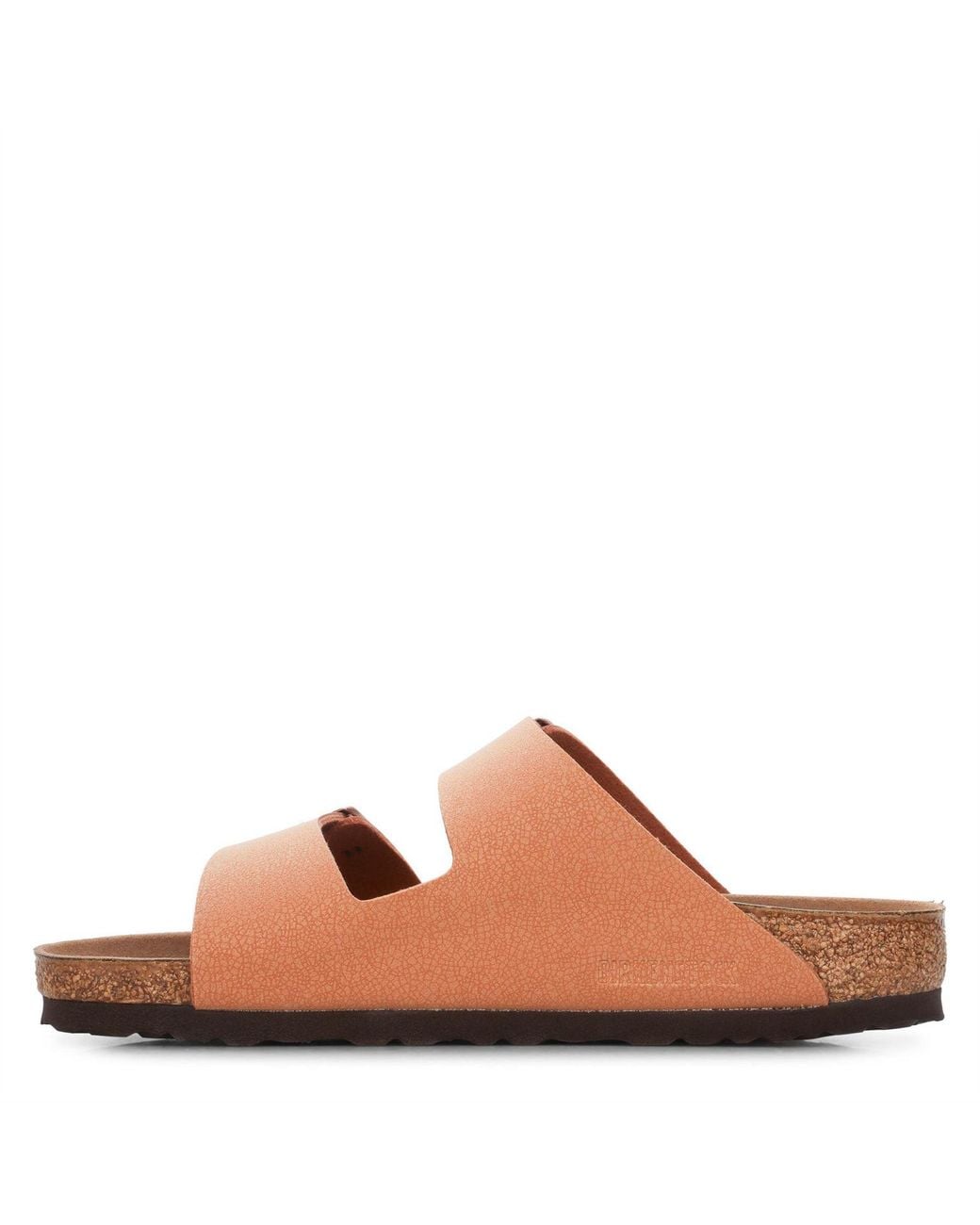 Birkenstock Brown Arizona Textured Open Toe Slide Sandals 39 (5.5)