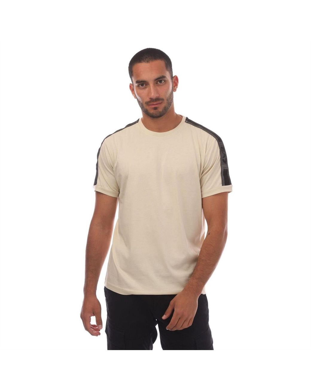 EA7 Natural Series Cotton Jersey T Shirt for men