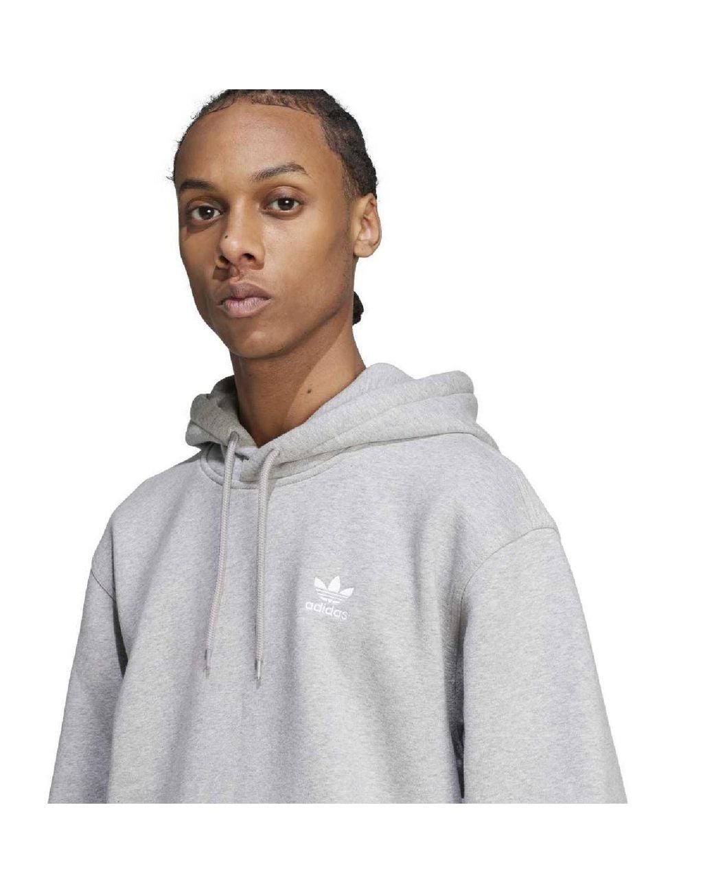 Adidas Originals Gray Trefoil Esnt for men