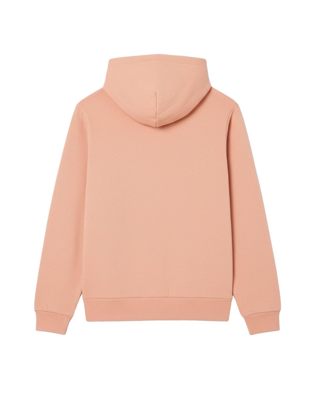 Lacoste Pink Cotton Fleece Hoodie for men