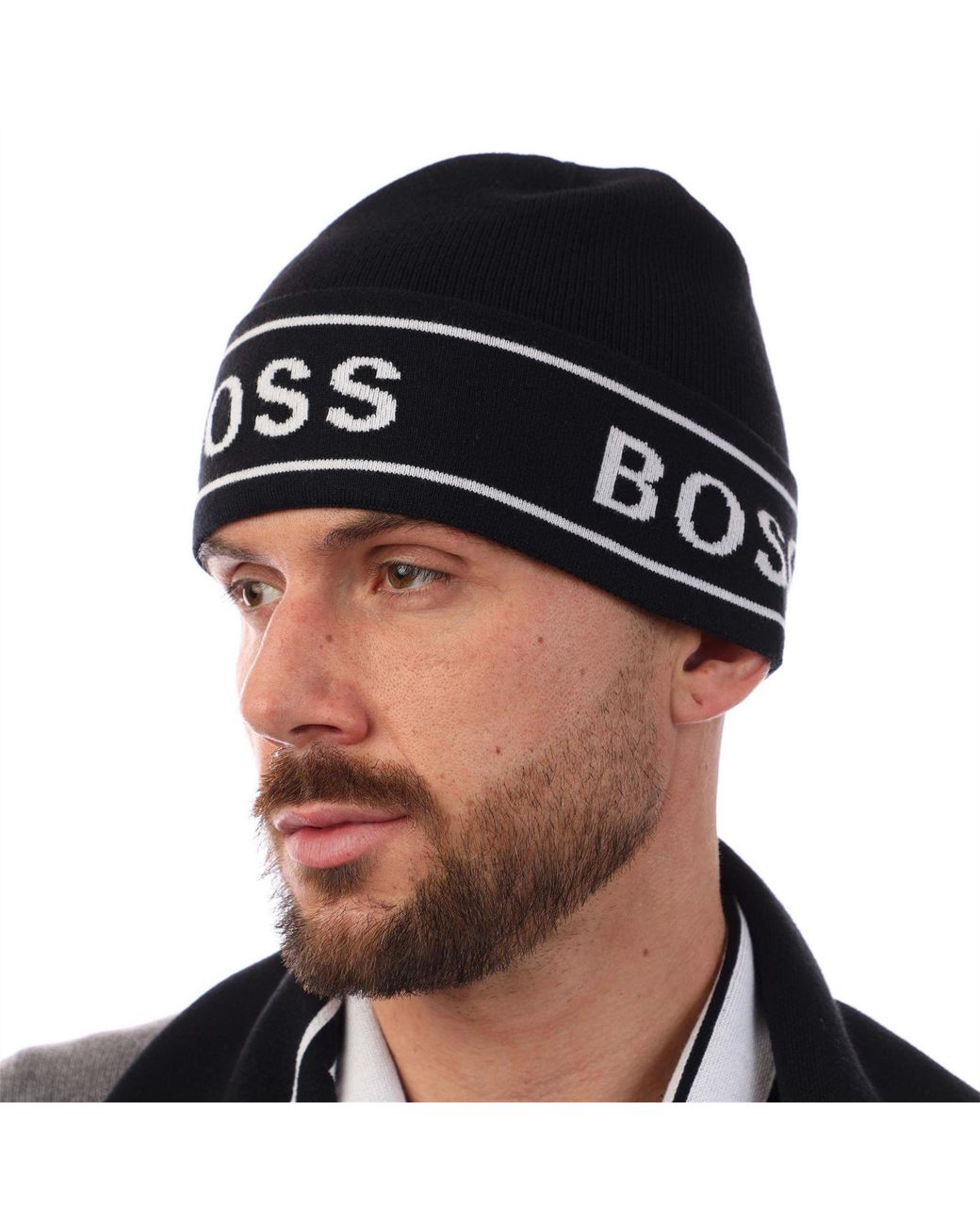 Boss Black Scarf Set for men
