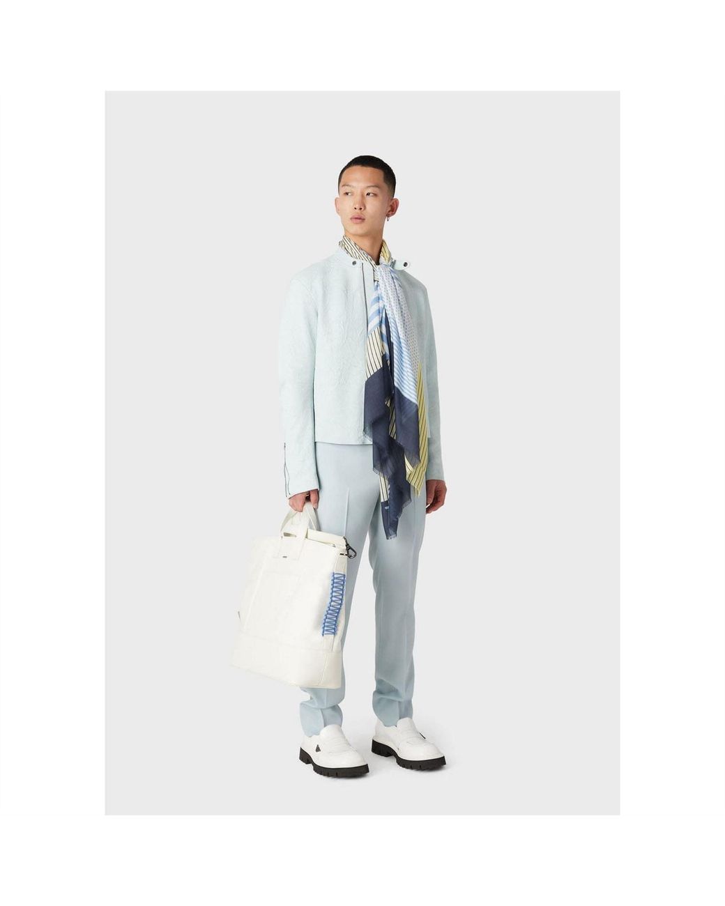 EA7 Blue Trousers for men