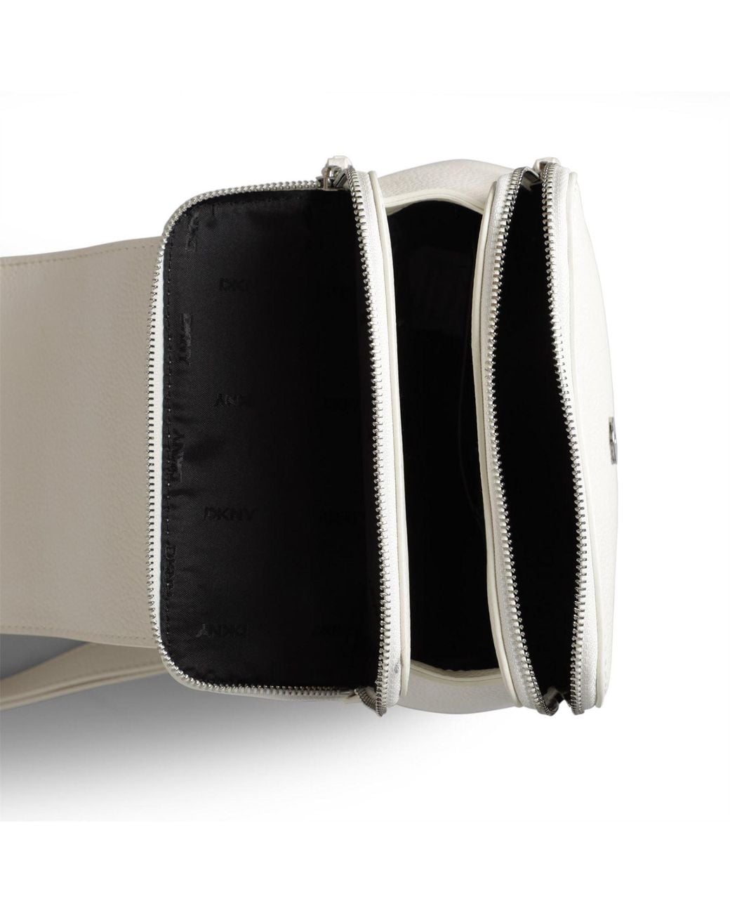 DKNY White Gallen Backpack
