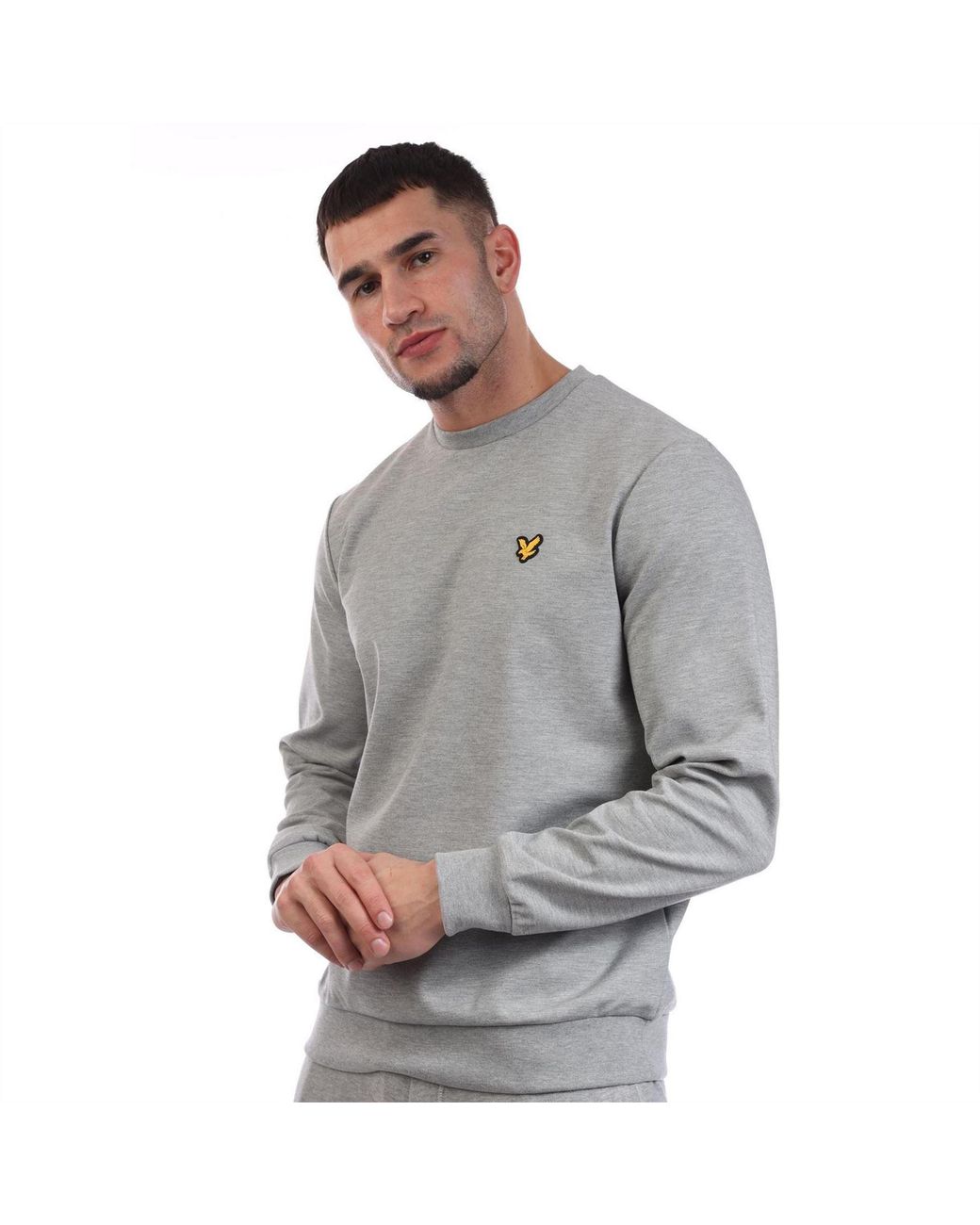 Lyle & Scott Gray And Lightweight Sweatshirt for men