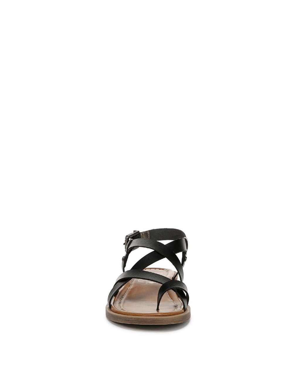 Blowfish Black Devon 3 Open Toe Flat Sandals 4 (37)