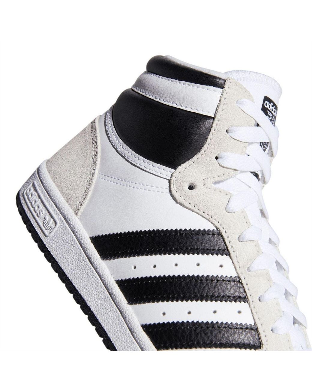 Adidas White Top Ten Rb Trainers Size 8 for men