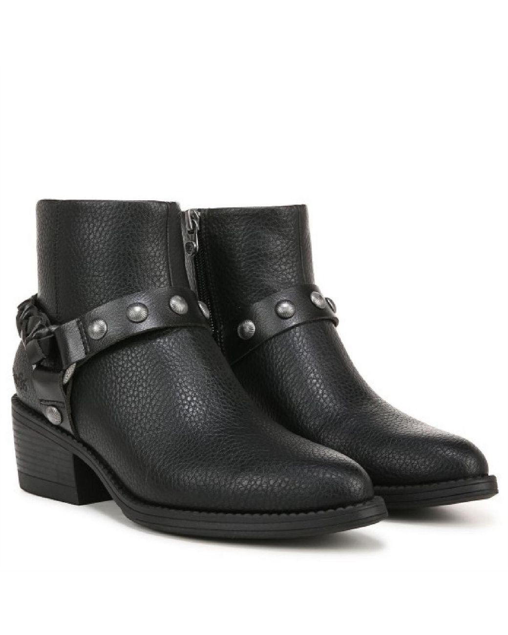 Blowfish Black Roadtrip Wes Walking Boots With Side Zipper 3 (36)