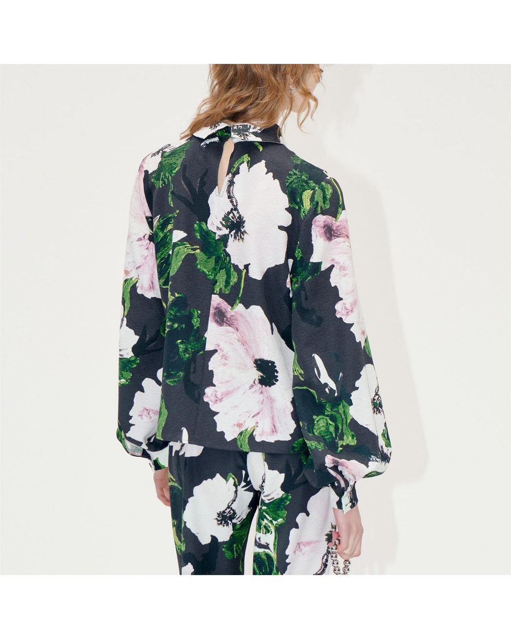 Stine Goya Green Sleeve Top
