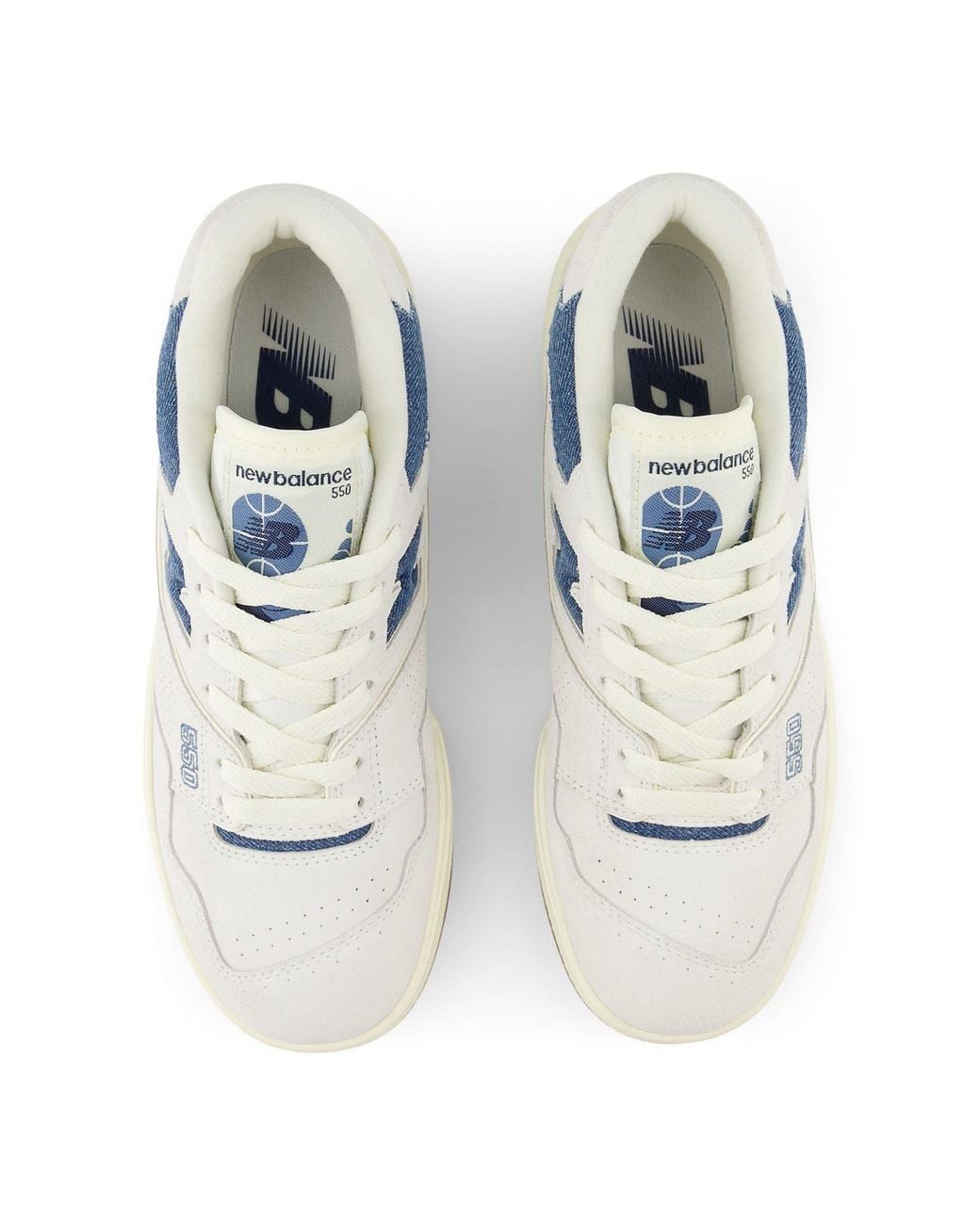 New Balance White 550 Trainers Size 3