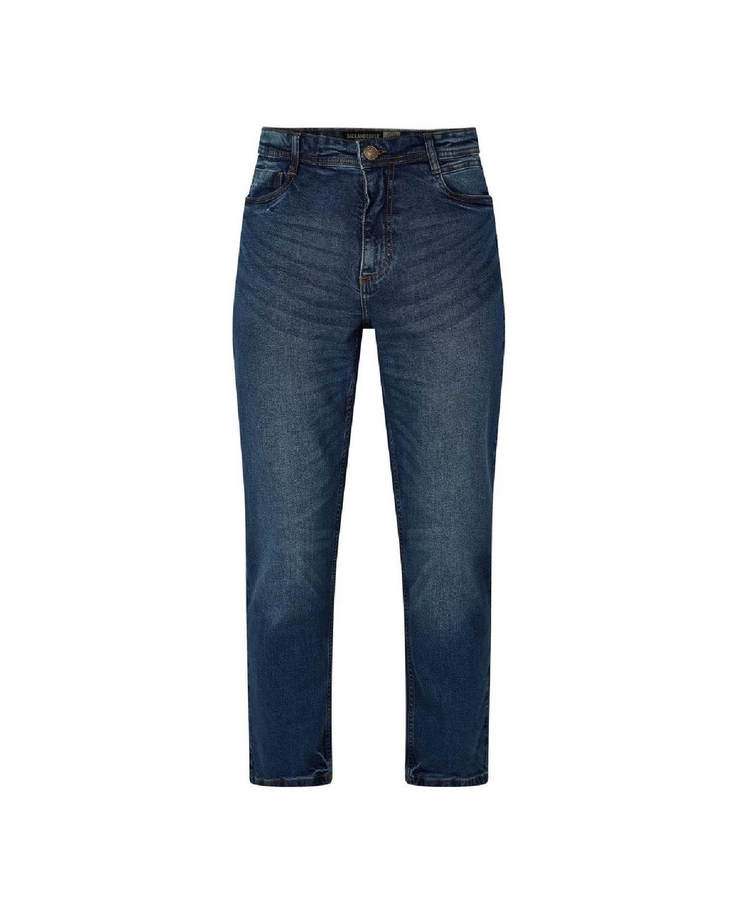 Duck and Cover Blue Kelvyn Relaxed Jeans for men