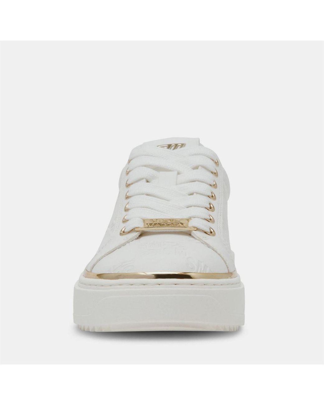 Steve Madden White On-Stage 2.0 Low-Top Trainers
