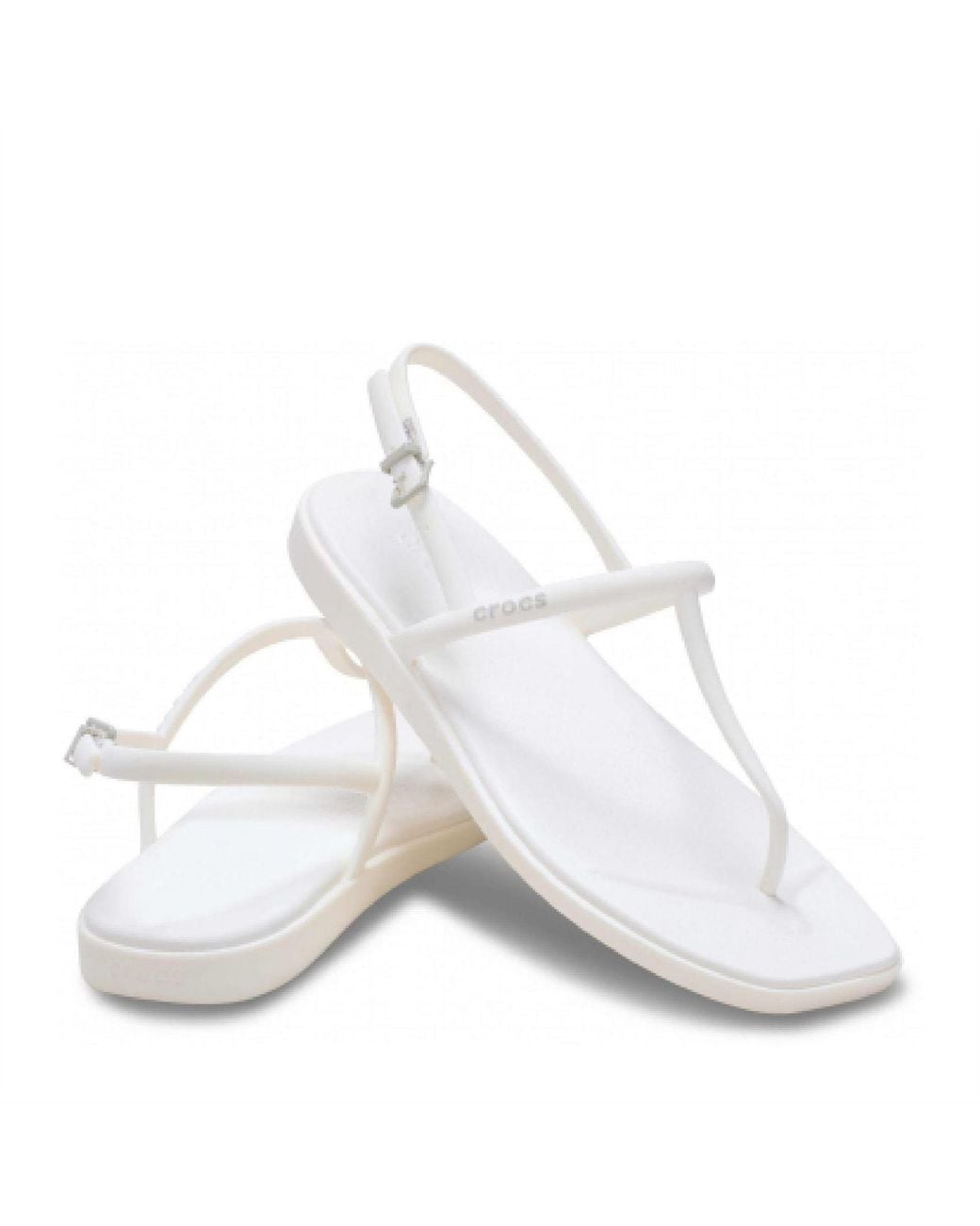 CROCSTM White Thong Flip Sandals