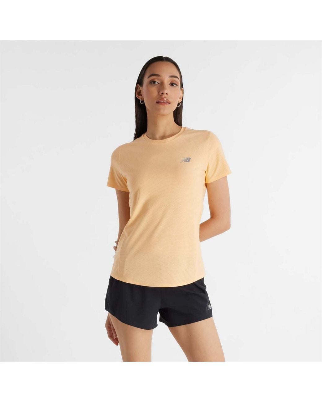 New Balance Orange Slim T Shirt