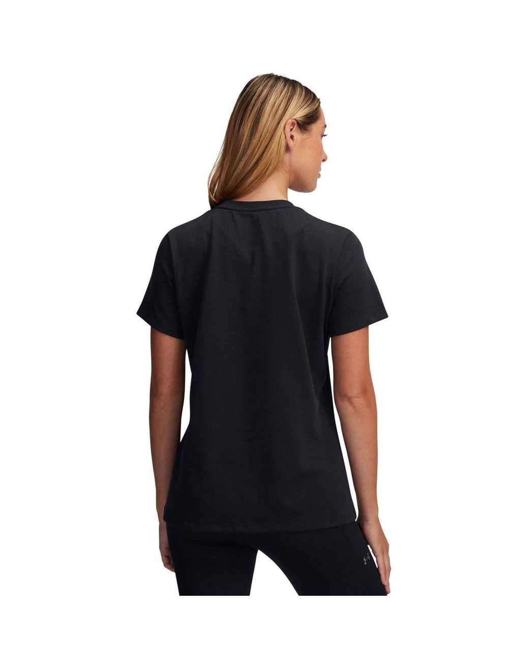 Under Armour Black Heavyweight Branded Core T-Shirt